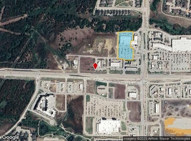  4900 W University Dr, Prosper, TX Parcel Map