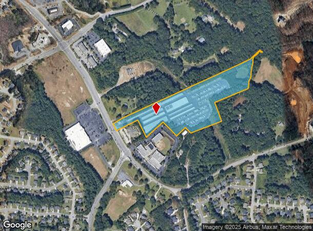  1172 Auburn Rd, Dacula, GA Parcel Map