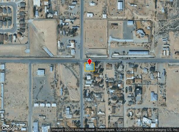 802 Vinton Ave, Canutillo, TX Parcel Map