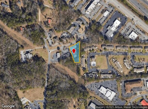 135 N Crest Blvd, Macon, GA Parcel Map