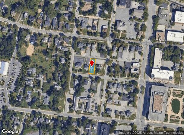  402 W Pennsylvania Ave, Towson, MD Parcel Map