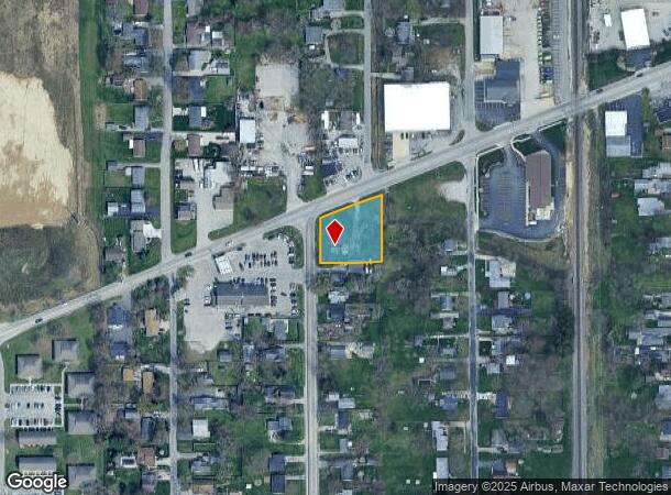  3323 Lower Huntington Rd, Fort Wayne, IN Parcel Map