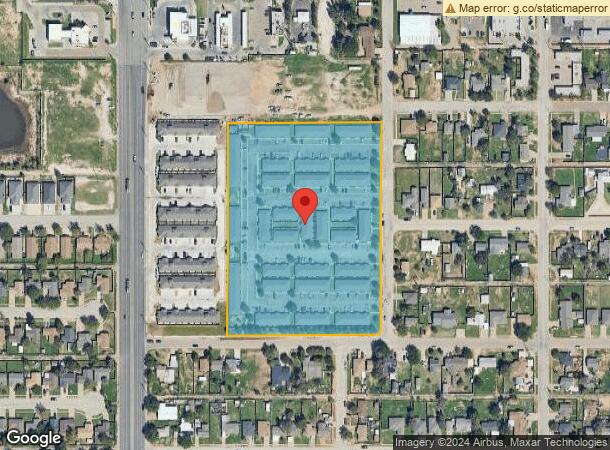  2104 La Salle Ave, Lubbock, TX Parcel Map