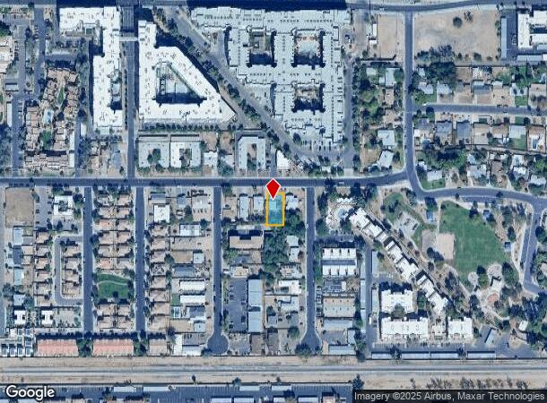 1231 E Spence Ave, Tempe, AZ Parcel Map