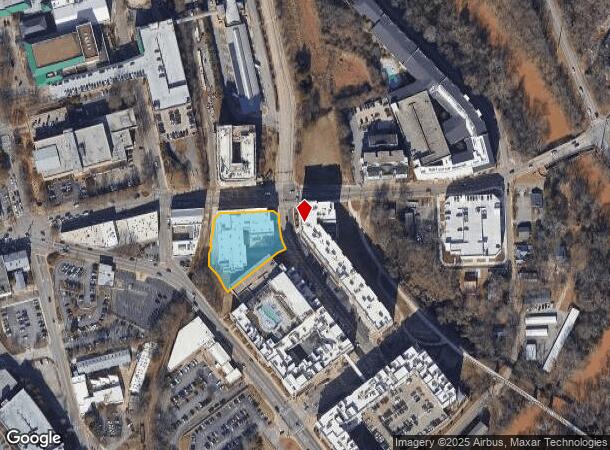  750 E Broad St, Athens, GA Parcel Map