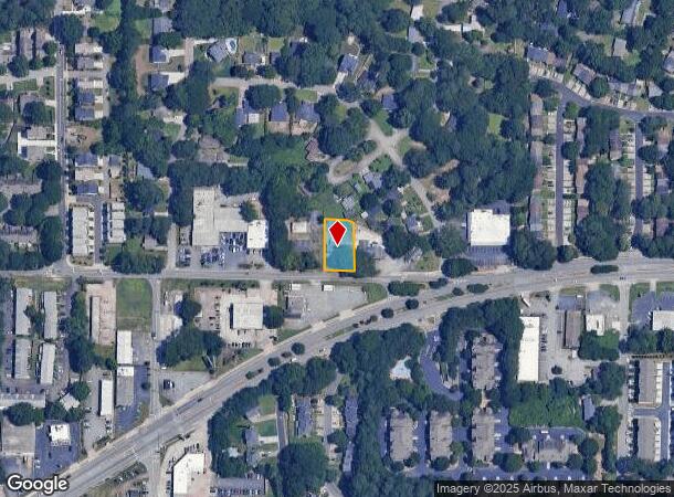  1741 Spring St Se, Smyrna, GA Parcel Map
