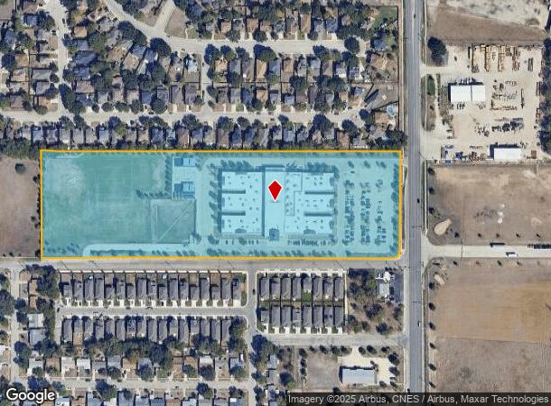  3223 S Ww White Rd, San Antonio, TX Parcel Map