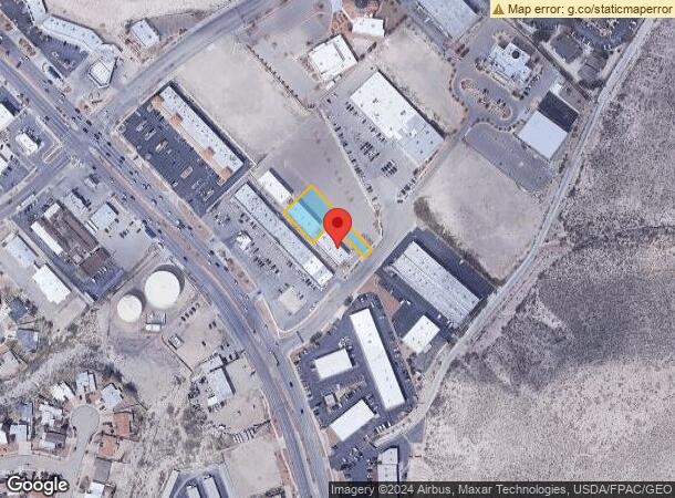  121 Paragon Ln, El Paso, TX Parcel Map