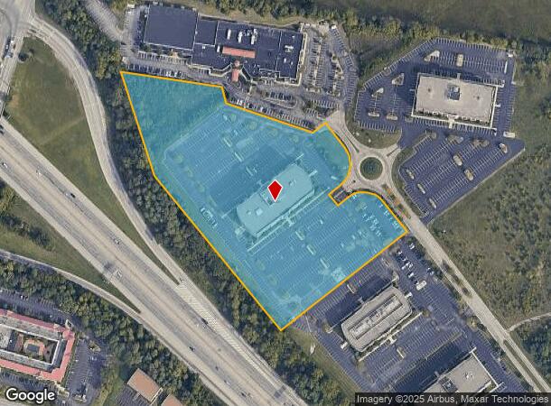  300 E Business Way, Cincinnati, OH Parcel Map