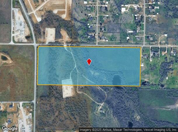2805 Floyd Hampton Rd, Crowley, TX Parcel Map