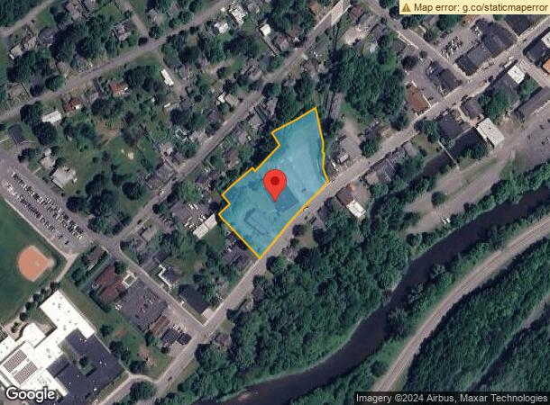  629 Main St, Margaretville, NY Parcel Map