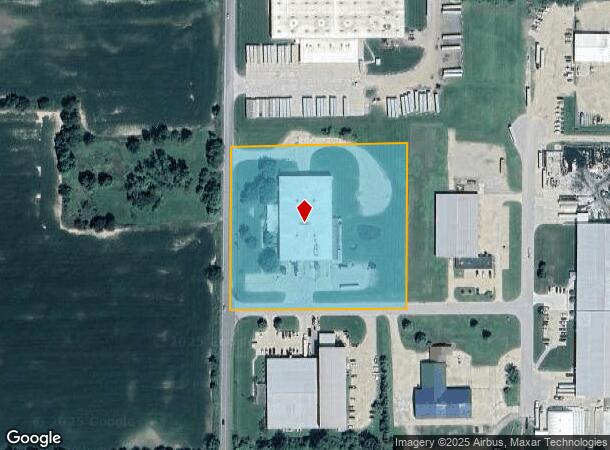  615 S Delaney Rd, Owosso, MI Parcel Map