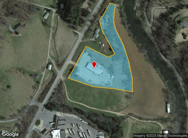  3854 Crabtree Rd, Waynesville, NC Parcel Map