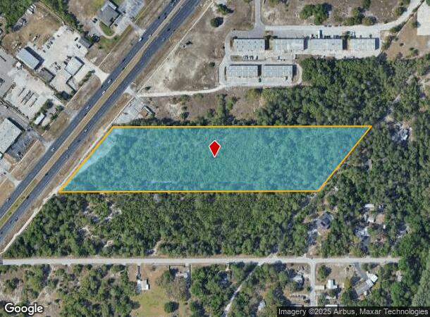 16829 Diagonal Rd, Hudson, FL Parcel Map