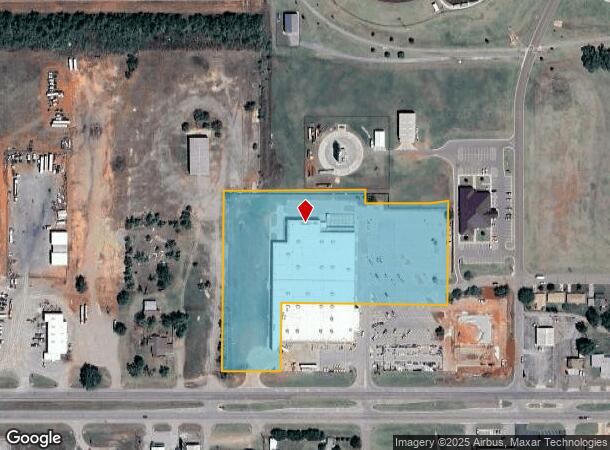 3105 W 3Rd St, Elk City, OK Parcel Map