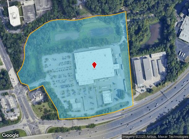  2901 Clairmont Rd Ne, Brookhaven, GA Parcel Map