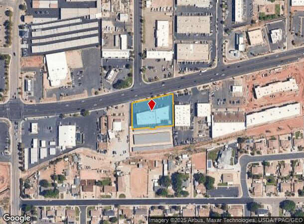 1397 W Sunset Blvd, Saint George, UT Parcel Map