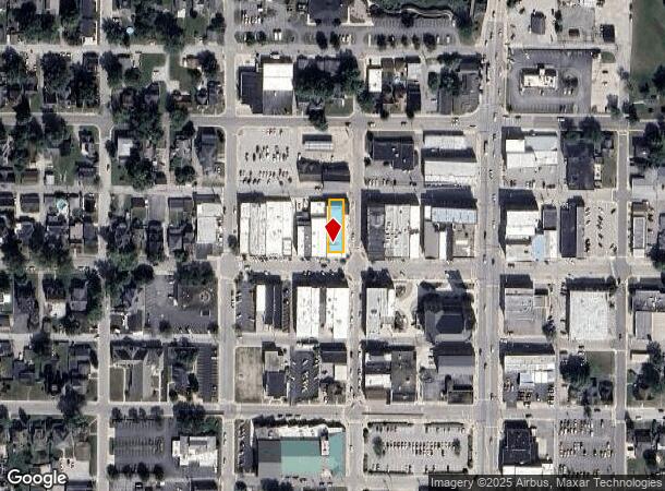 205 W Market St, Bluffton, IN Parcel Map