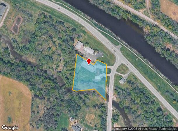 1593 Alderman Rd, Palmyra, NY Parcel Map
