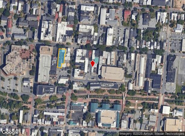 12 E Patrick St, Frederick, MD Parcel Map