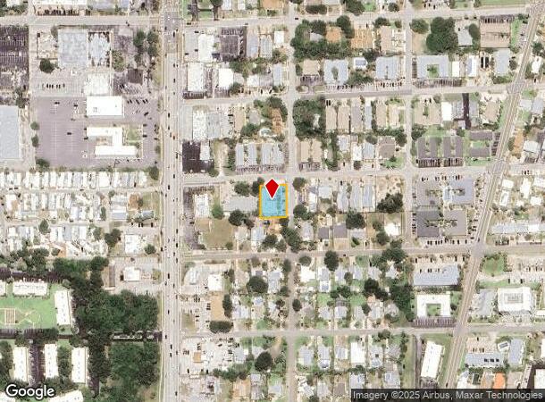 6855 Poinsetta Ave, Cape Canaveral, FL Parcel Map
