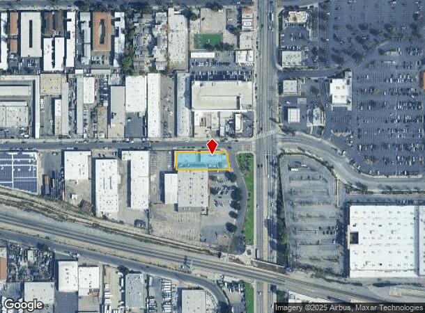 14528 Arminta St, Panorama City, CA Parcel Map
