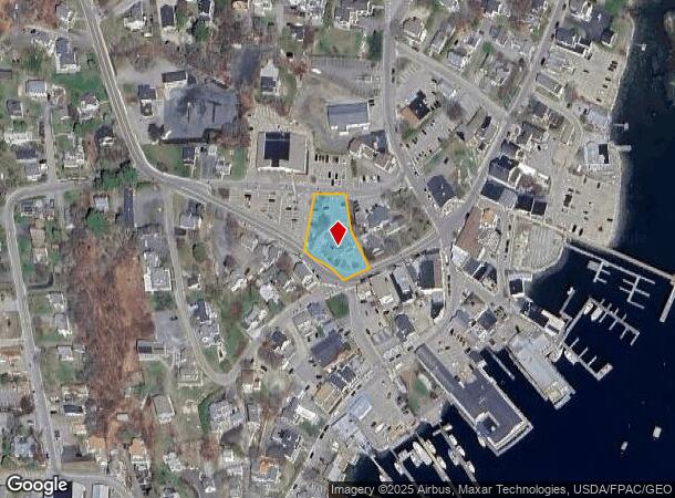1 Todd Ave, Boothbay Harbor, ME Parcel Map