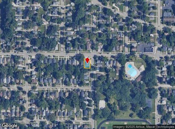  256 Knapp St Ne, Grand Rapids, MI Parcel Map