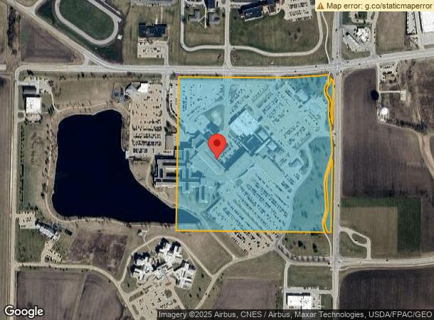  1221 S Gear Ave, West Burlington, IA Parcel Map