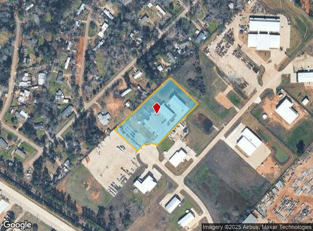  36690 High Meadow Industrial Ln, Magnolia, TX Parcel Map