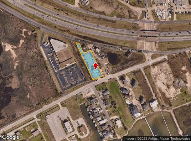 8428 Teichman Rd, Galveston, TX Parcel Map