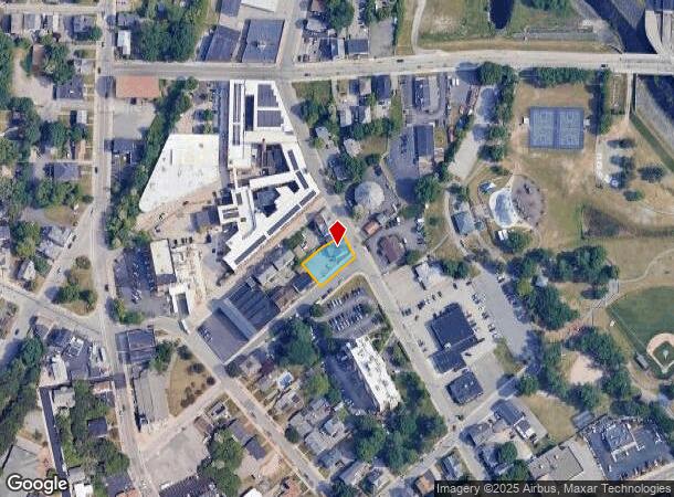  302 Pond St, Woonsocket, RI Parcel Map