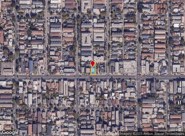  1819 E 7Th St, Long Beach, CA Parcel Map