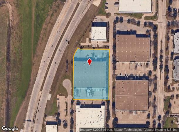 1520 Selene Dr, Carrollton, TX Parcel Map
