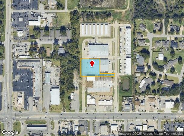 1120 N Birch Ave, Broken Arrow, OK Parcel Map