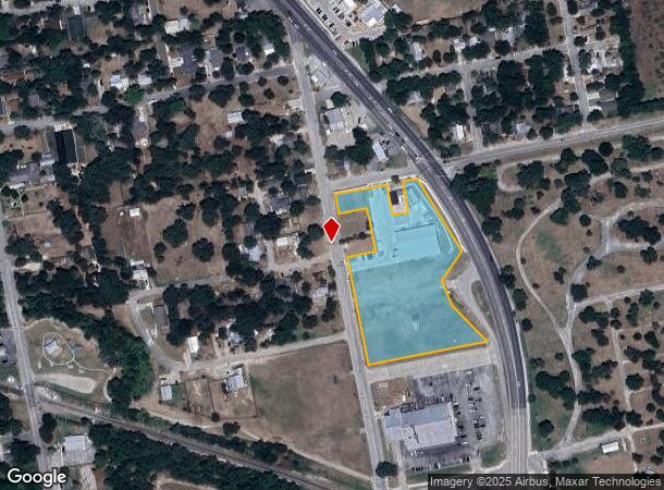  800 N Commerce St, Lockhart, TX Parcel Map