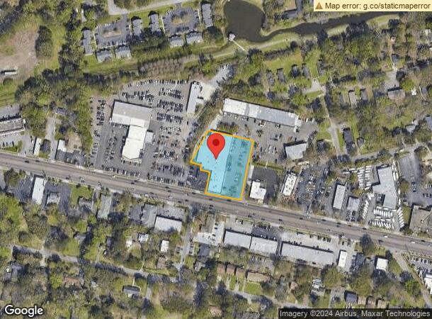  1662 Savannah Hwy, Charleston, SC Parcel Map