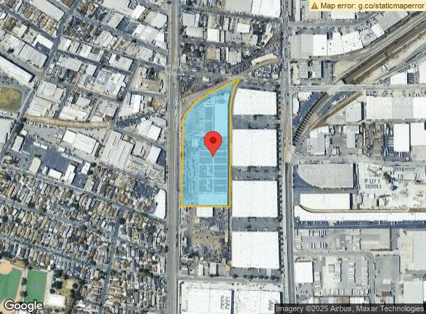  2652 Long Beach Ave, Los Angeles, CA Parcel Map