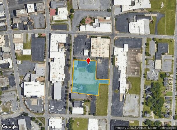  411 Manning St, High Point, NC Parcel Map