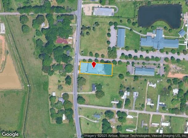 2904 N University Ave, Lafayette, LA Parcel Map