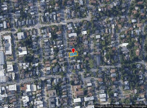 1429 Spruce St, Berkeley, CA Parcel Map
