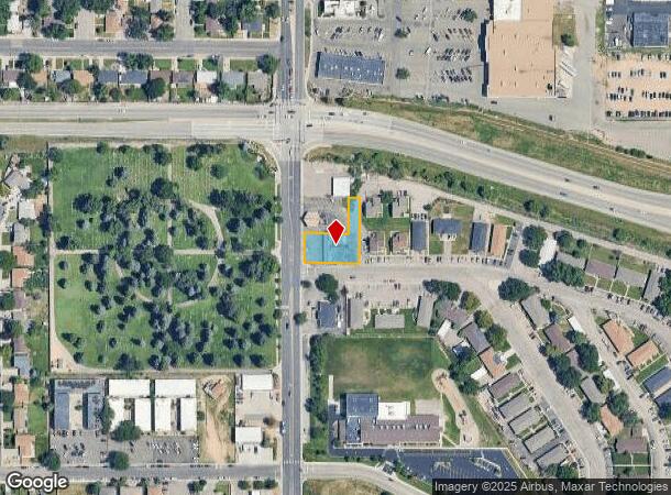  2812 11Th Ave, Evans, CO Parcel Map