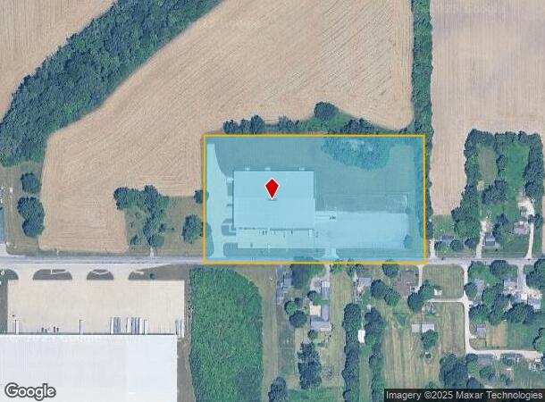  1300 W 23Rd St, Muncie, IN Parcel Map