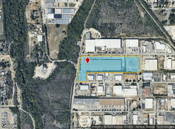  1400 Currency St, San Antonio, TX Parcel Map