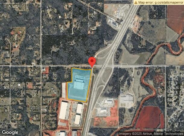  9201 N I 35 Service Rd, Oklahoma City, OK Parcel Map