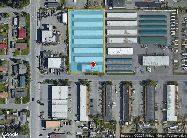 701 W 58Th Ave, Anchorage, AK Parcel Map