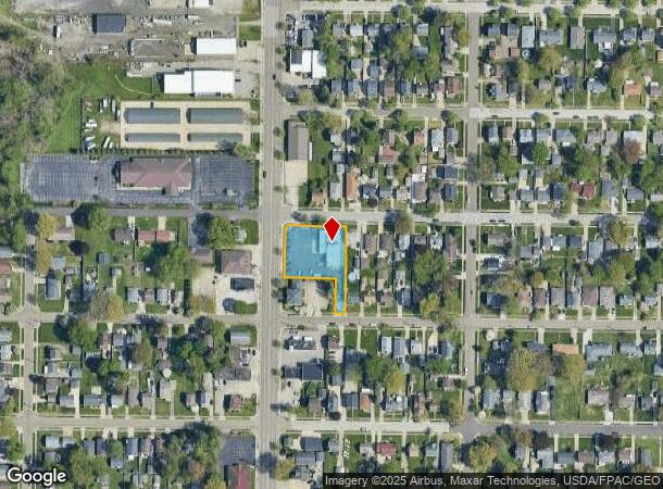  2005 S Main St, Akron, OH Parcel Map