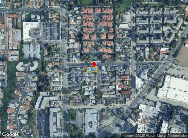 3618 Baldwin St, Los Angeles, CA Parcel Map