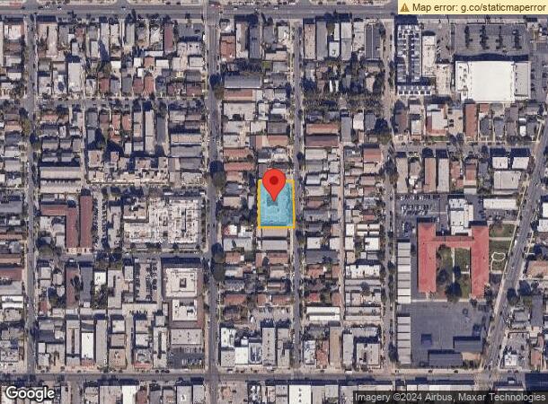  497 Saint Louis Ave, Long Beach, CA Parcel Map