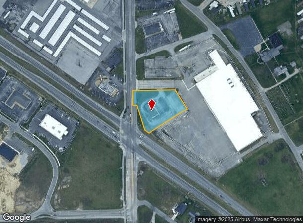 7601 S Anthony Blvd, Fort Wayne, IN Parcel Map